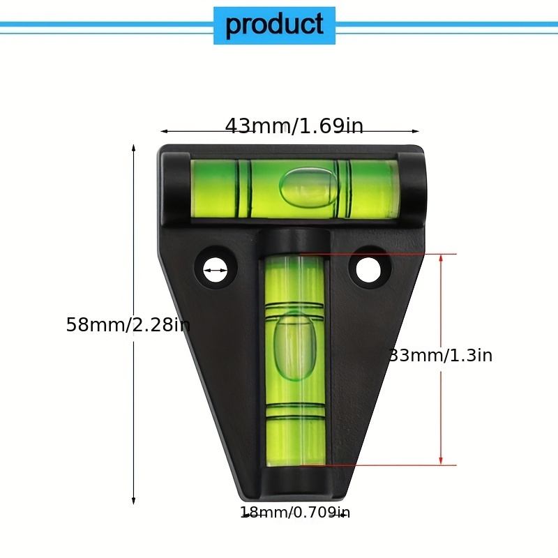 Nível triangular de bolha hori - Spirit Level avaliação e preço