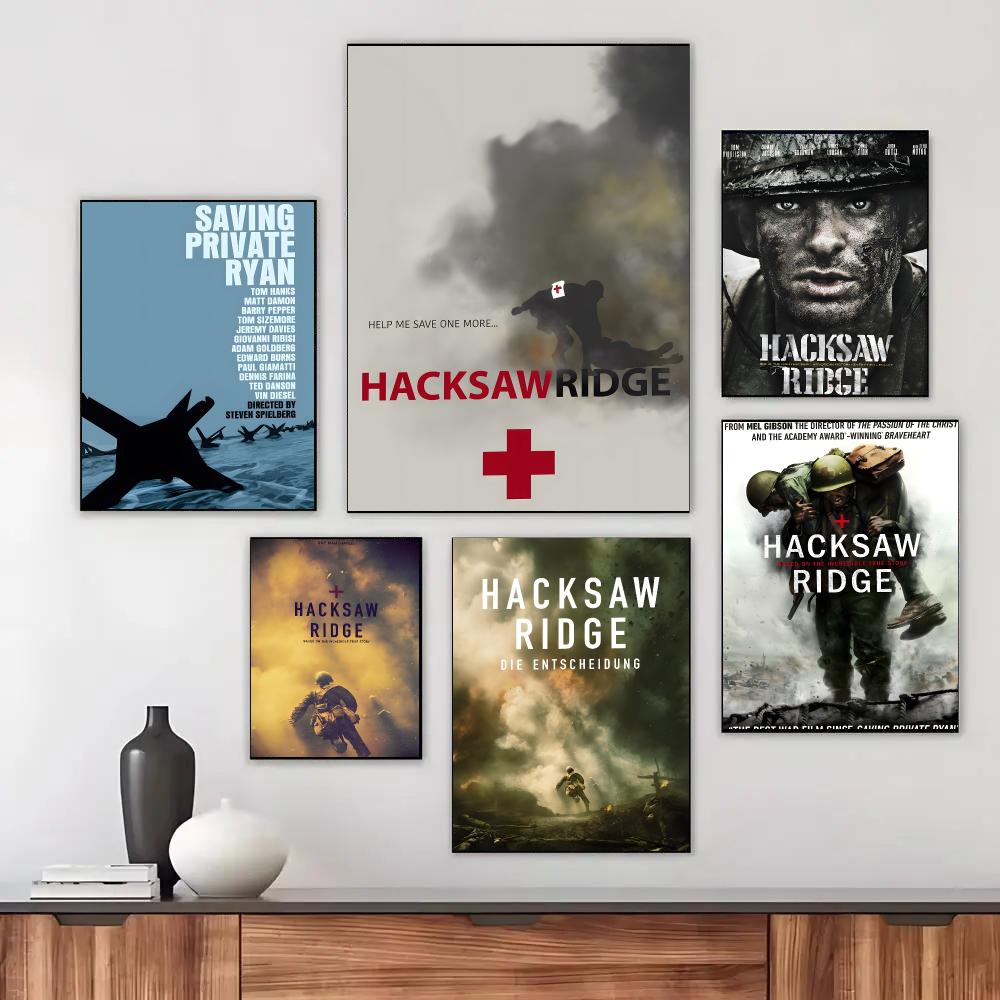 Pôster de filmes retrô de guer - Hacksaw avaliação e preço