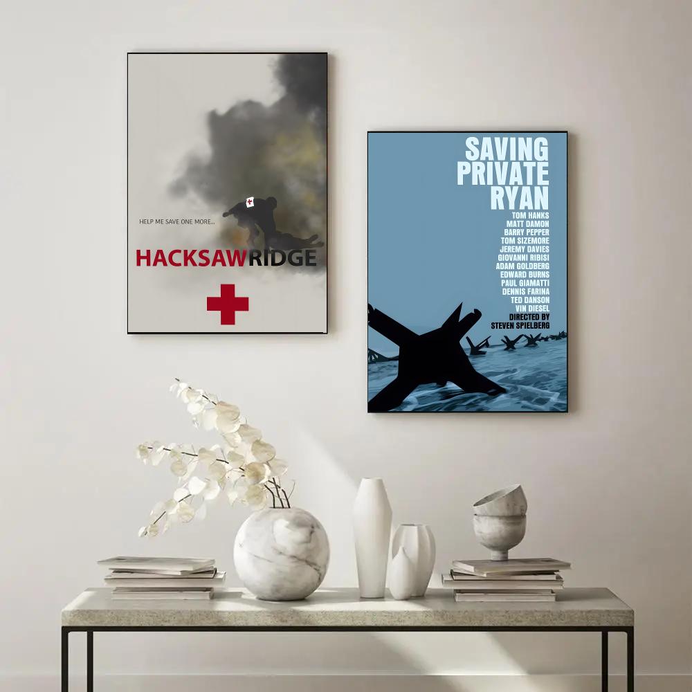Pôster de filmes retrô de guer - Hacksaw avaliação e preço