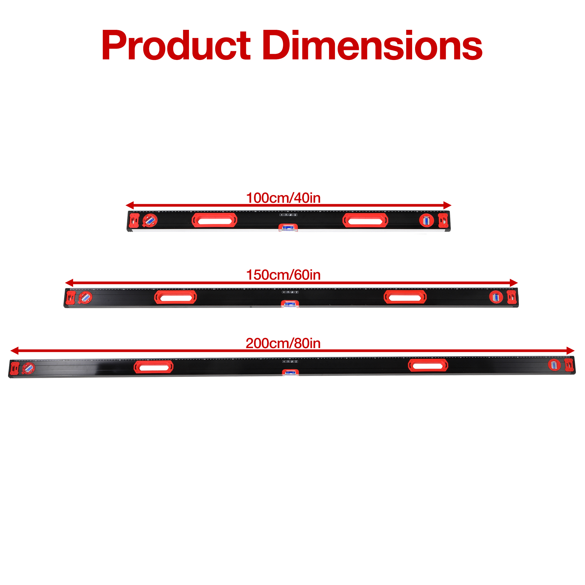 Conjunto de 3 Níveis de Torped - Spirit Level avaliação e preço